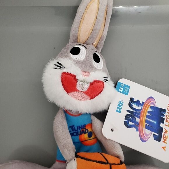 Barkbox Bugs Bunny Space Jam Looney Tunes Dog Toy XS-S BRAND NWT - Picture 2 of 7